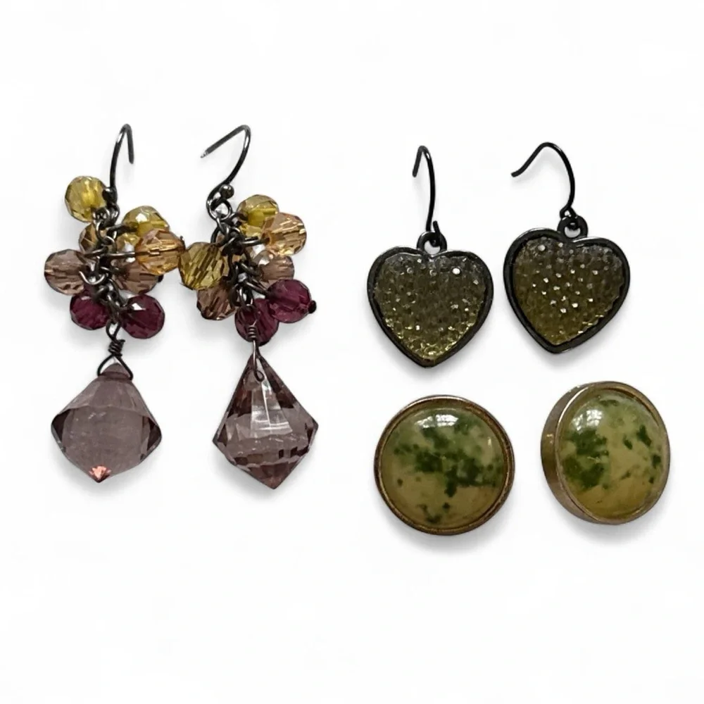 Funky Retro Earring Bundle - Picture 3 of 3
